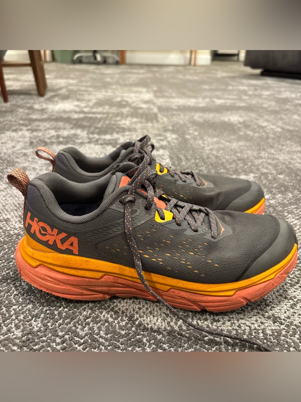 Hoka One One Challenger ATR 6 Wide Athletic Outdoor Shoes Womens U.S. 8.5